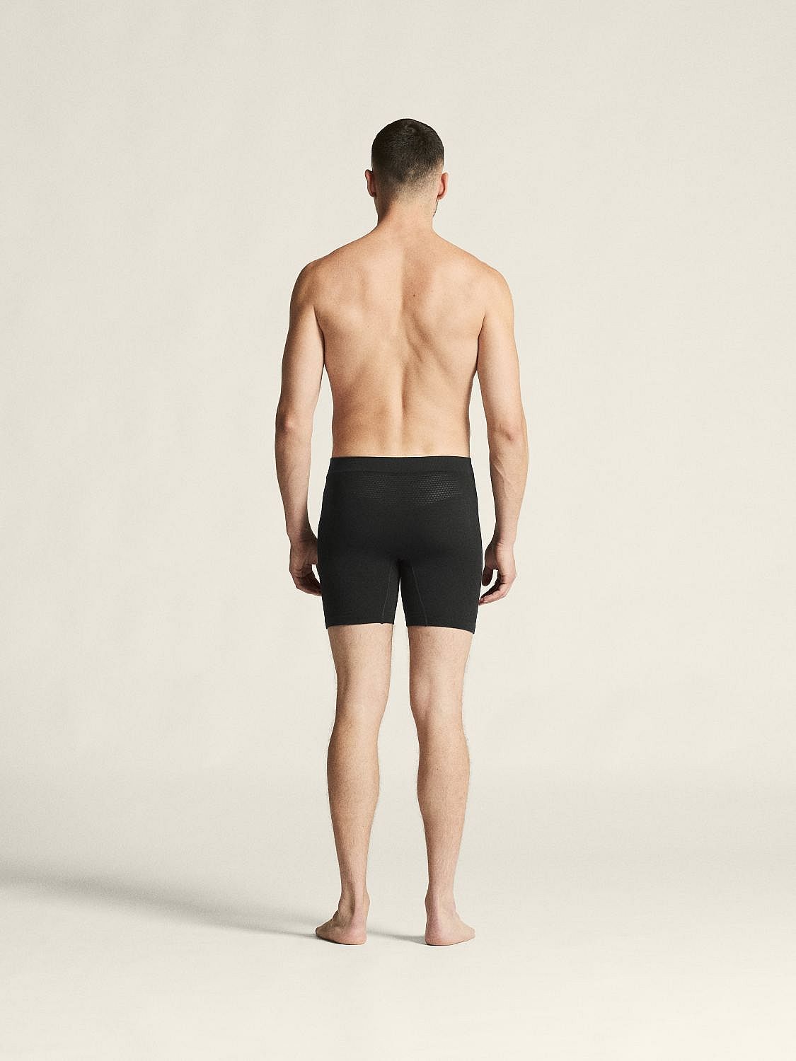 119163-Craft-Wool-Seamless-boxer-6-Inch-zwart-heren-afbeelding-4