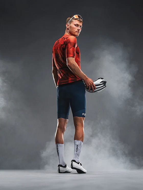 110668-Fusion-TEMPO-TWO-Cycling-Jersey-rust-Unisex-afbeelding-3