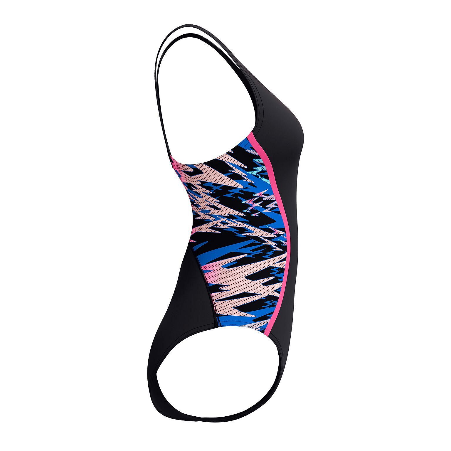143543-Speedo-Hyperboom-Splice-Muscleb-badpak-zwartroze-dames-afbeelding-4