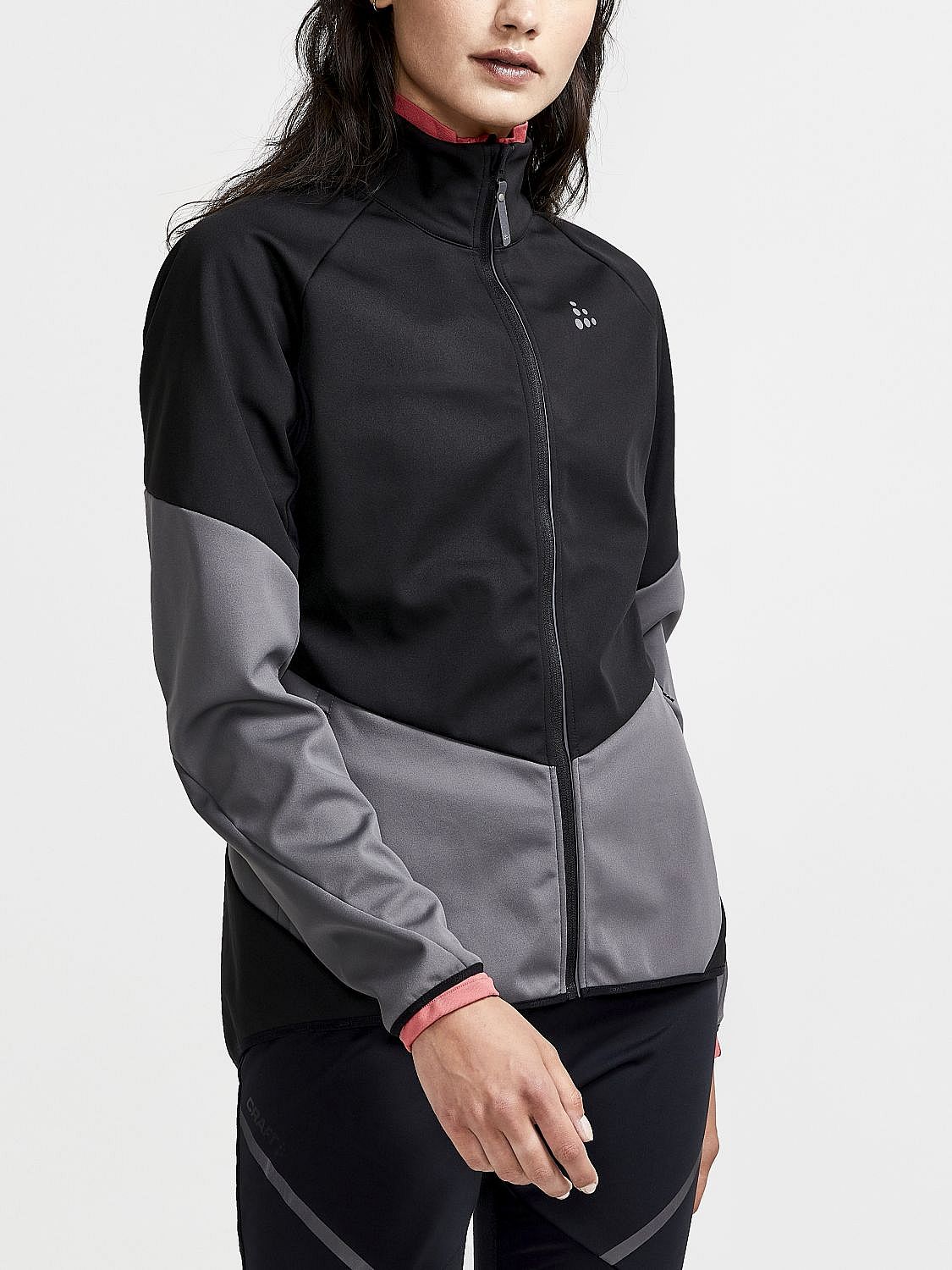 81022-Craft-Glide-softshell-jack-zwart-dames-afbeelding-2