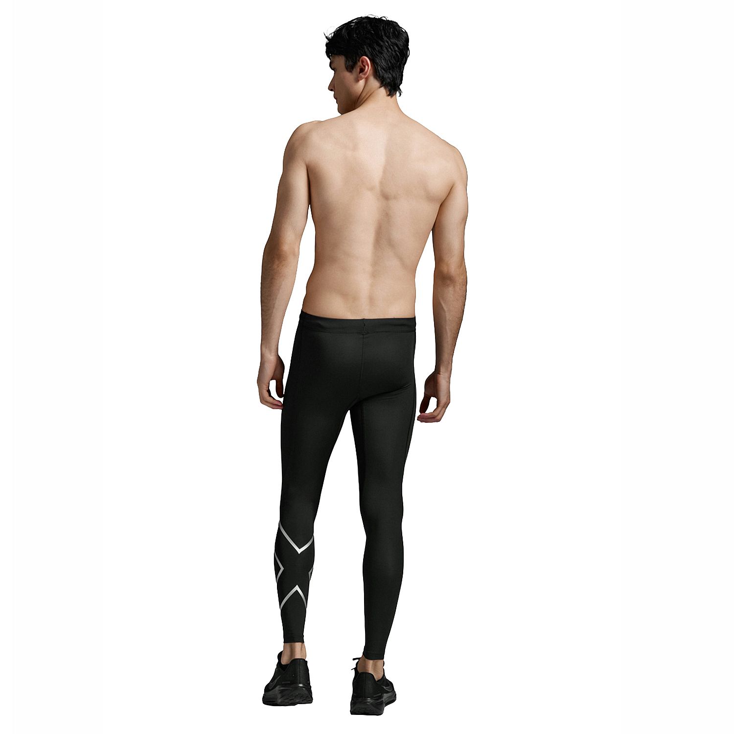 141854-2XU-MCS-Run-Compressie-tights-BlackSilver-heren-afbeelding-3