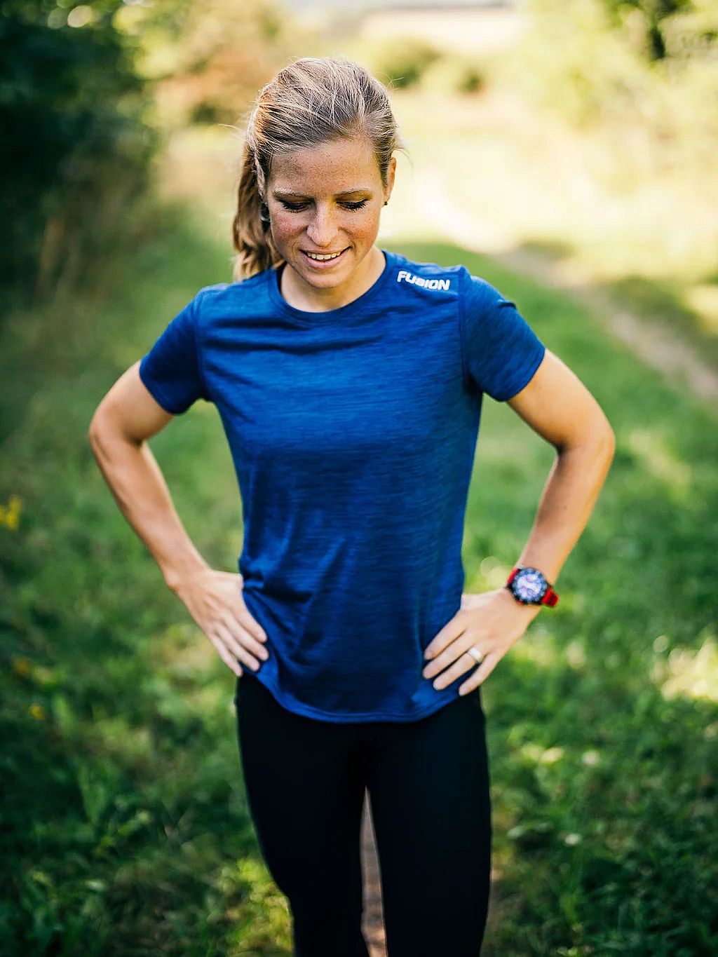 94825-Fusion-C3-T-shirt-donkerblauw-dames-afbeelding-4