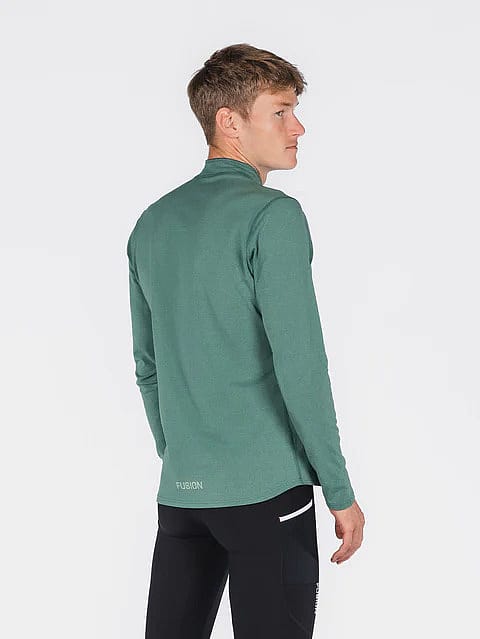 94311-Fusion-C3-Zip-Neck-groen-heren-afbeelding-2
