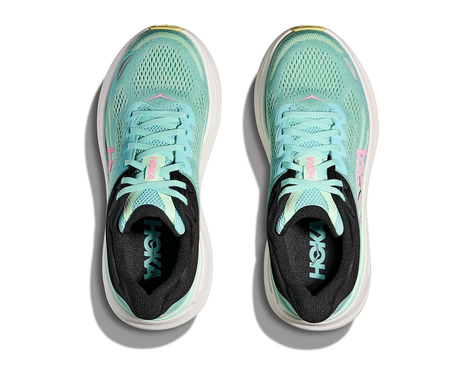 108076-Hoka-Bondi-9-hardloopschoenen-blue-sparkmint-dames-afbeelding-3