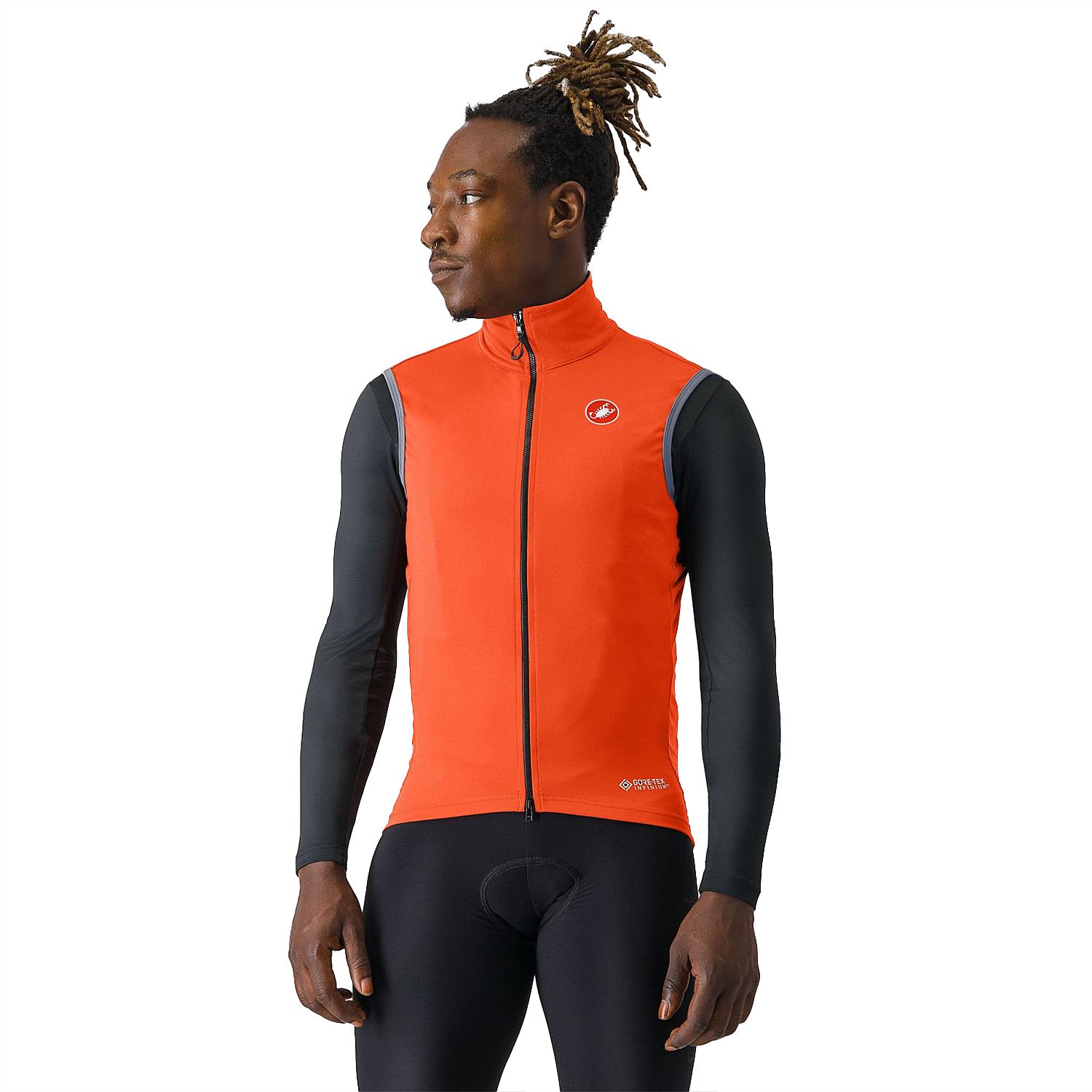 4522514-034-Castelli-Perfetto-RoS-2-mouwloos-fietsvest-brilliant-orange-heren-afbeelding-1