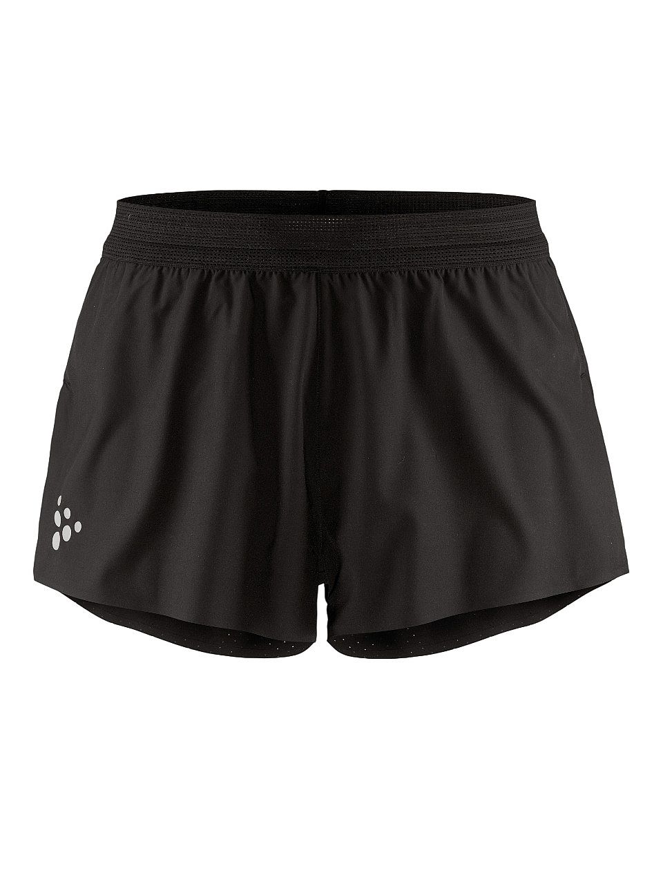 114707-Craft-PRO-Hypervent-Split-hardloopbroek-kort-2-zwart-heren-afbeelding-1