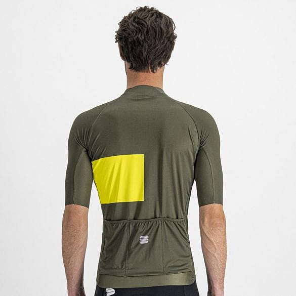 77473-Sportful-Snap-fietsshirt-korte-mouw-groen-heren-afbeelding-2