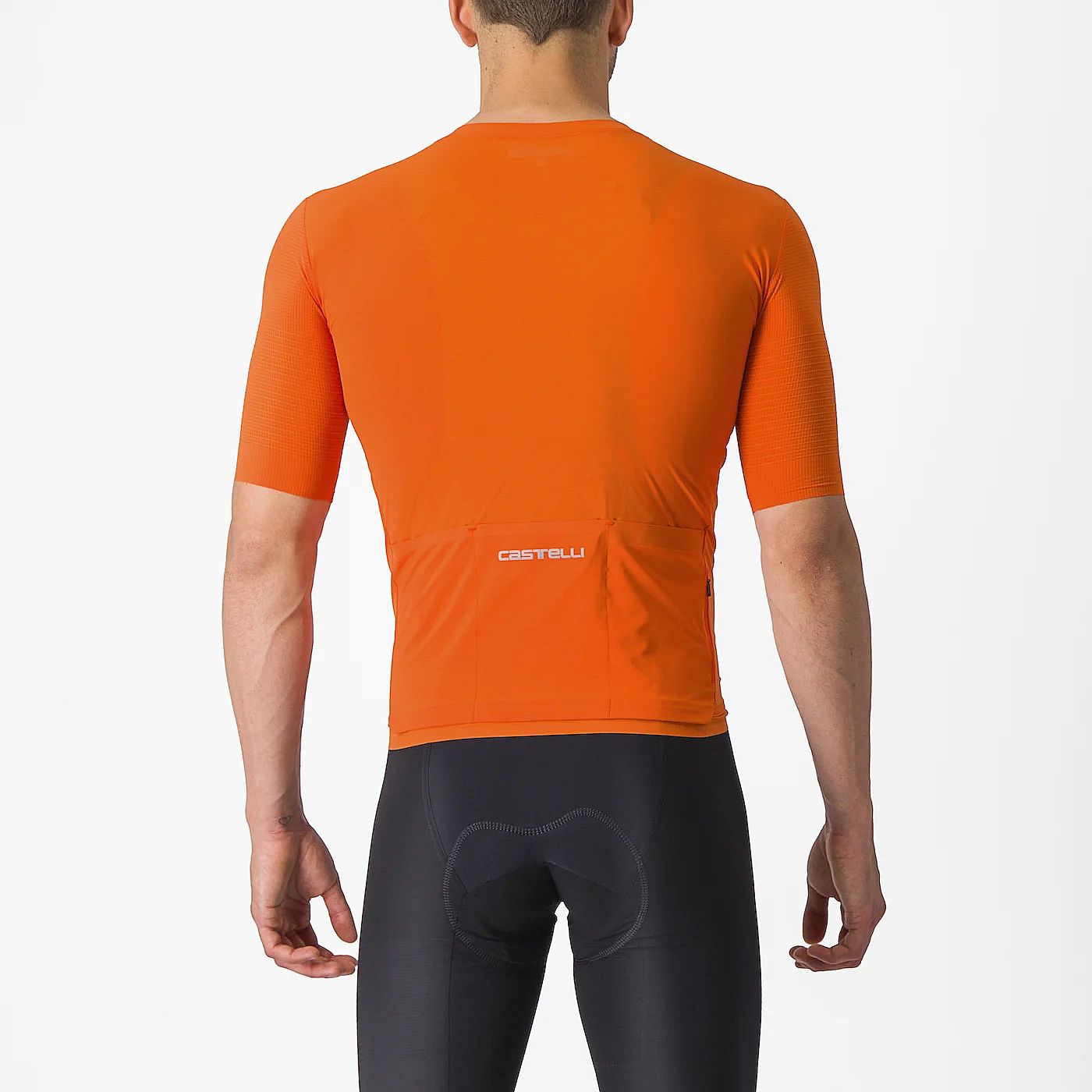 98221-Castelli-Premio-black-fietsshirt-korte-mouw-oranje-heren-afbeelding-2