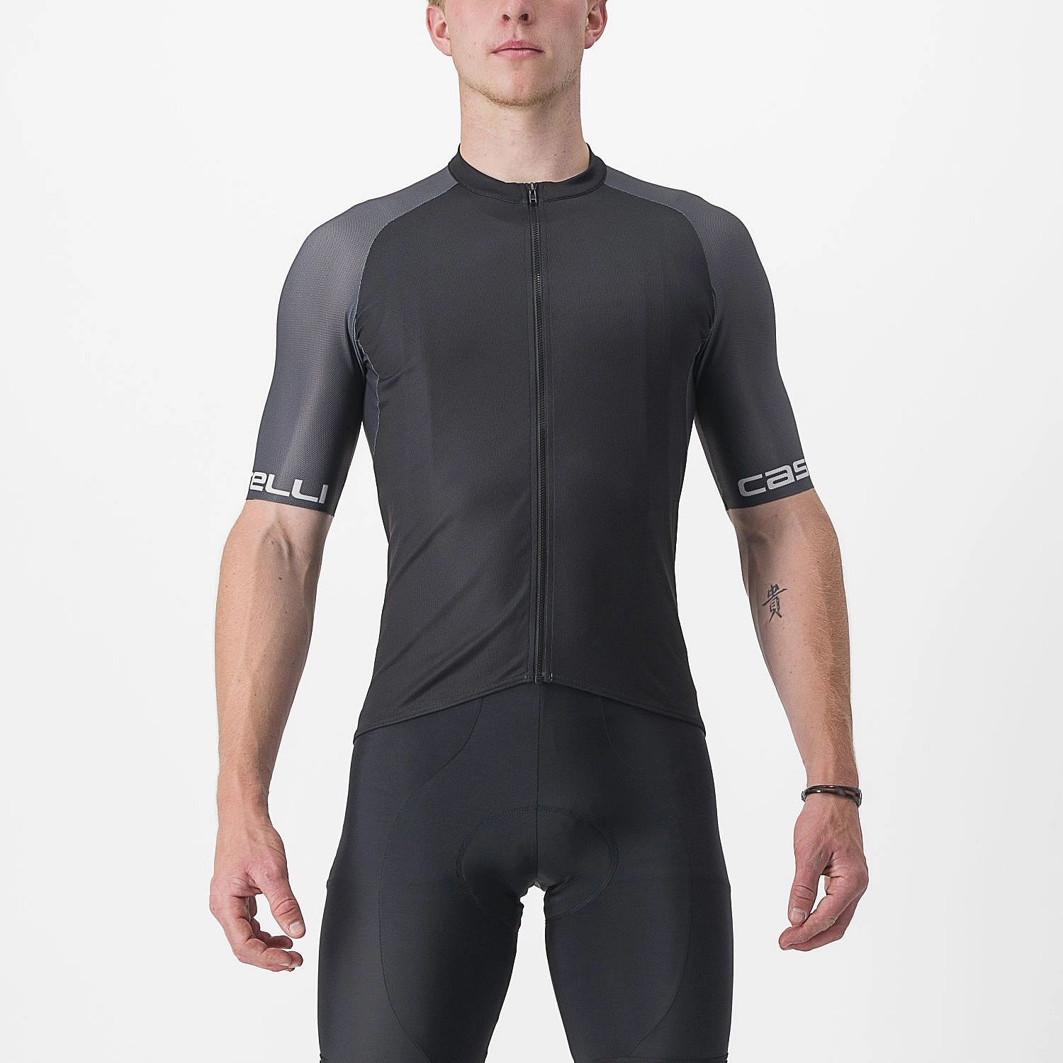 87448-Castelli-Entrata-korte-mouw-fietsshirt-zwart-heren-afbeelding-1