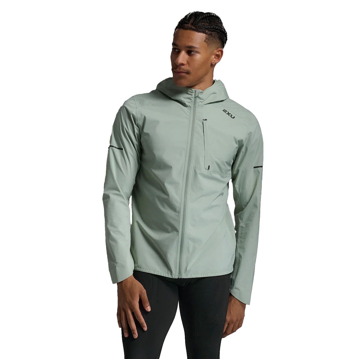 MR7092A-EUCBRF-2XU-Ignition-Shield-Jacket-EucalyptusBlack-Reflective-Heren-afbeelding-1