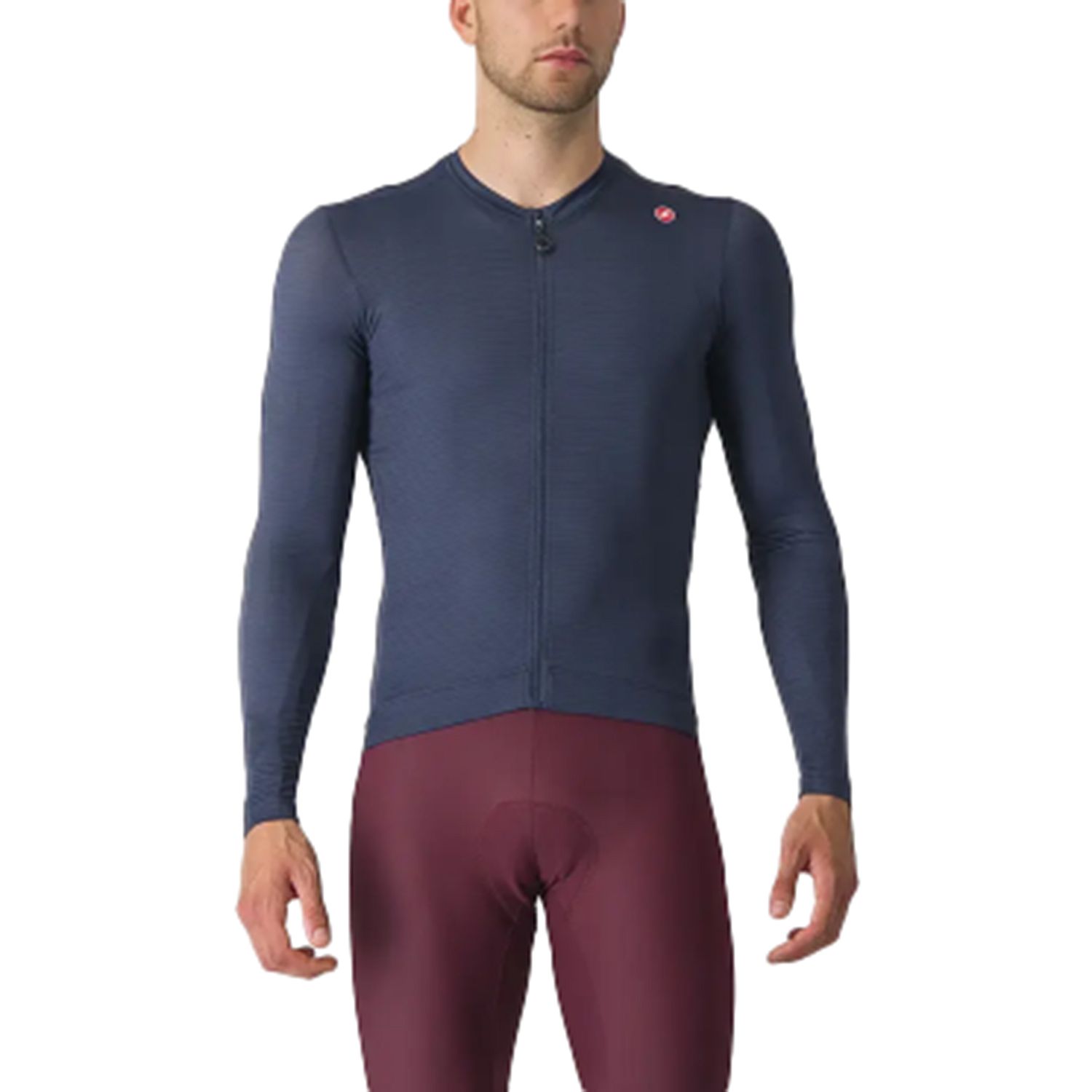 98067-Castelli-Espresso-fietsshirt-lange-mouw-belgisch-blauw-heren-afbeelding-1
