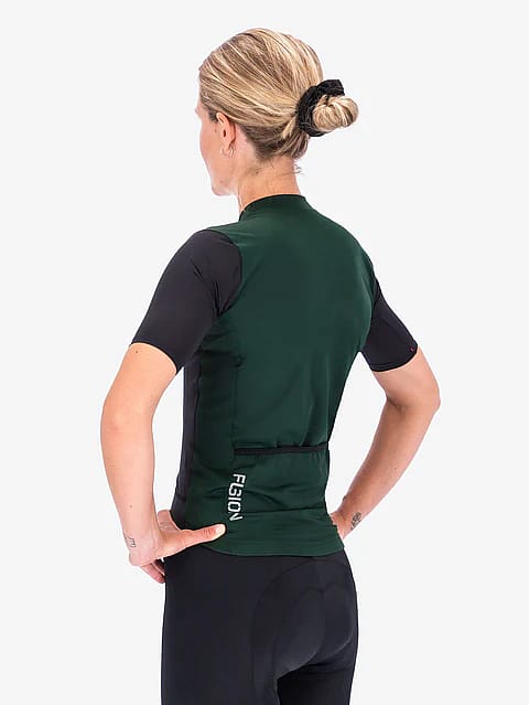 94570-Fusion-Cycling-Jersey-groen-dames-afbeelding-2