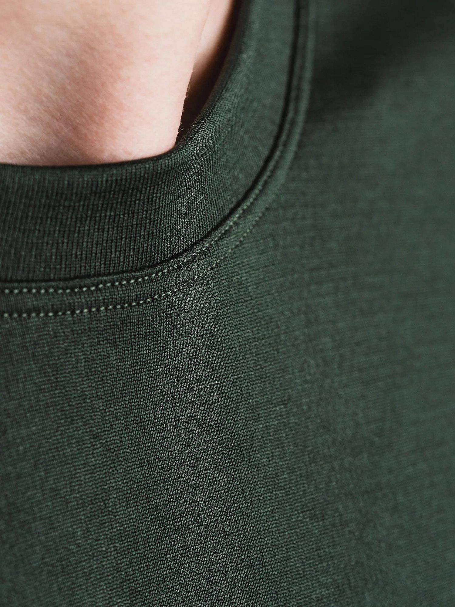 144476-Fusion-Tempo-Two-Run-T-shirt-heren-groen-afbeelding-3