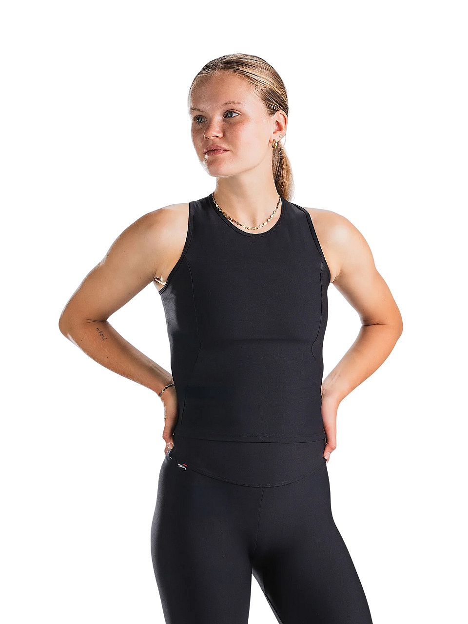 119800-Fusion-Tank-Top-zwart-dames-afbeelding-1