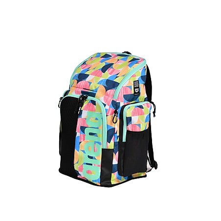 100031-Arena-Spiky-3-45L-zwemtas-Allover-Geometric-afbeelding-1