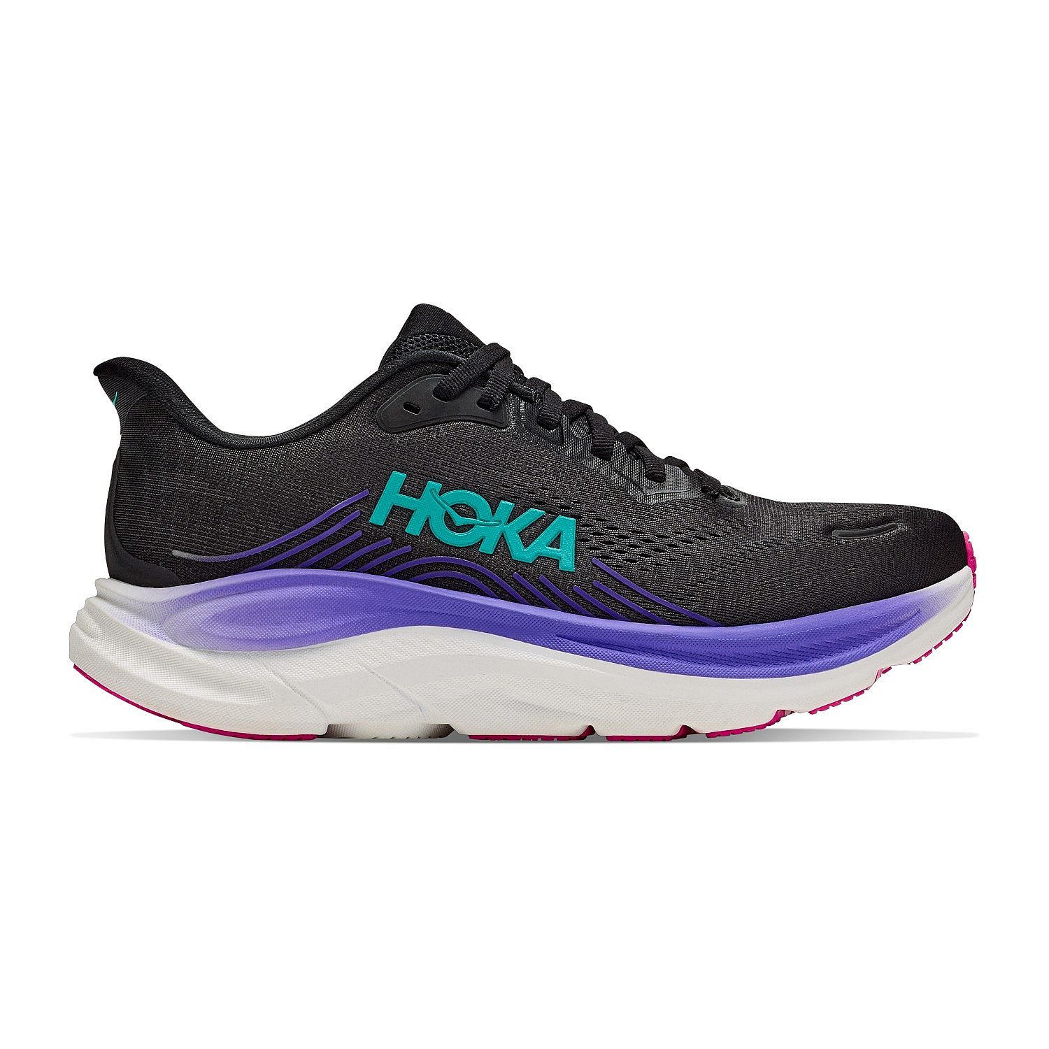 145807-Hoka-Clifton-11-hardloopschoenen-blackneon-nebula-dames-afbeelding-1
