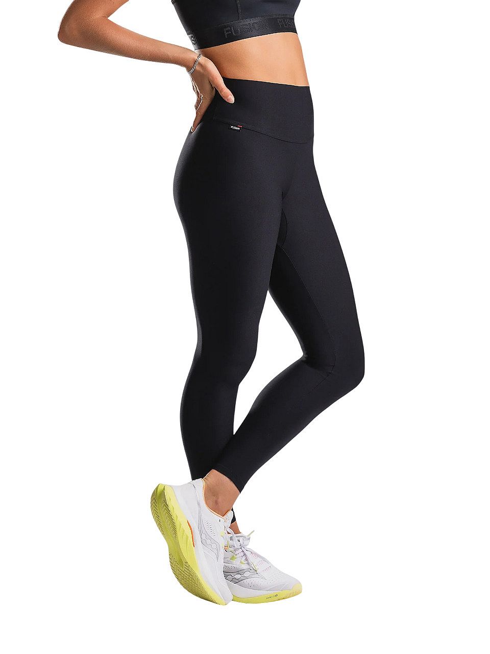 1268-BLK-Fusion-High-Rise-Tights-zwart-dames-afbeelding-1