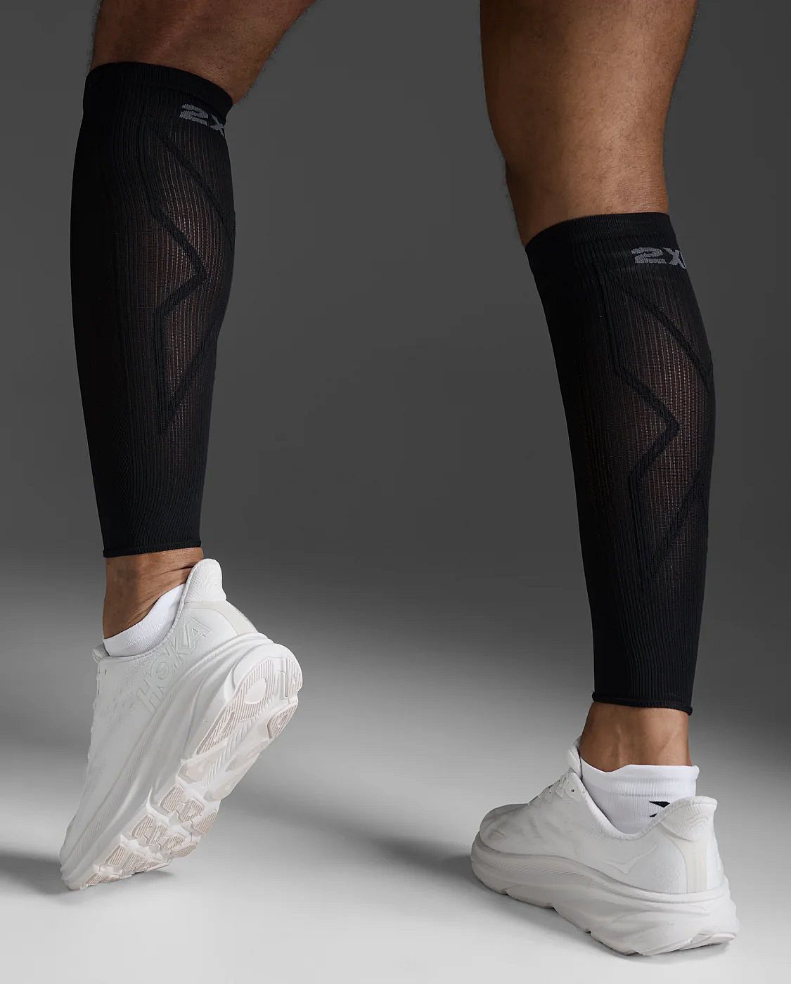 113899-2XU-X-Compression-Calf-Sleeves-Zwart-unisex-afbeelding-2