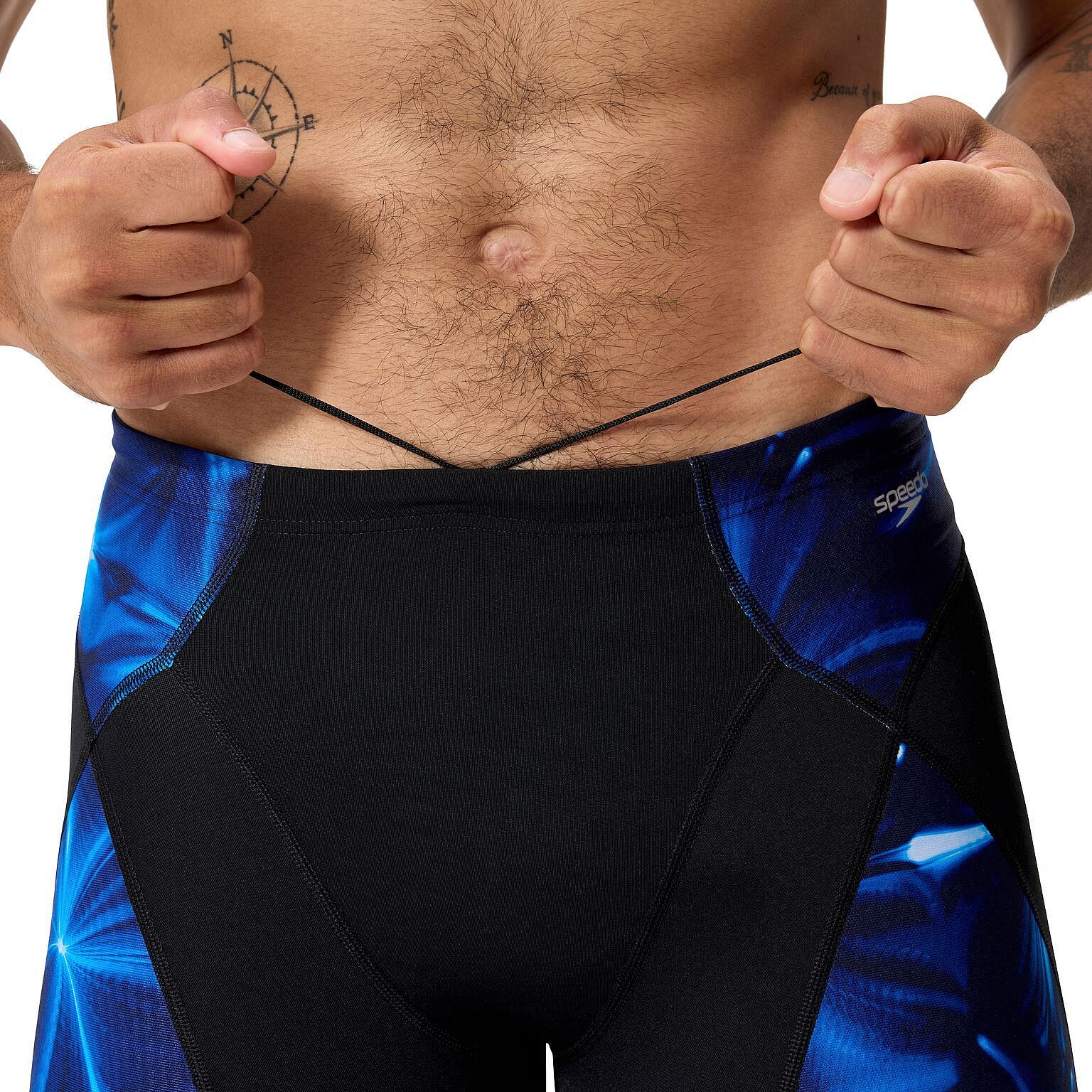143667-Speedo-End-Max-Compression-jammer-zwartblauw-heren-afbeelding-2