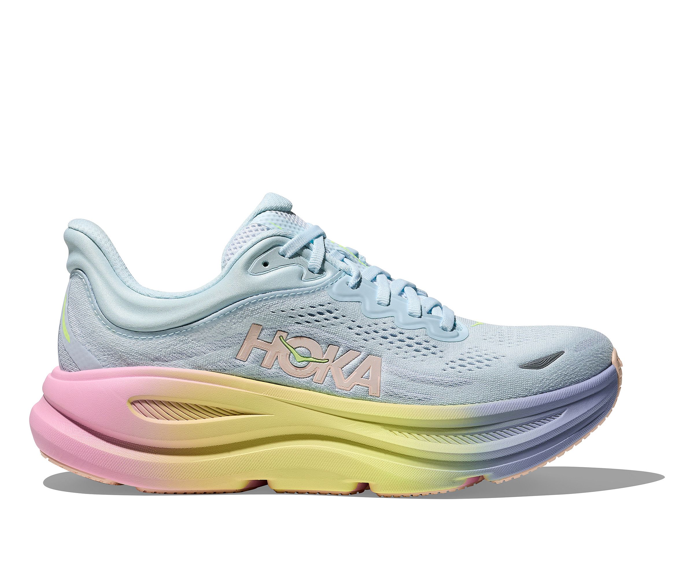 144470-Hoka-Bondi-9-hardloopschoenen-glimmering-blueovercast-dames-afbeelding-1
