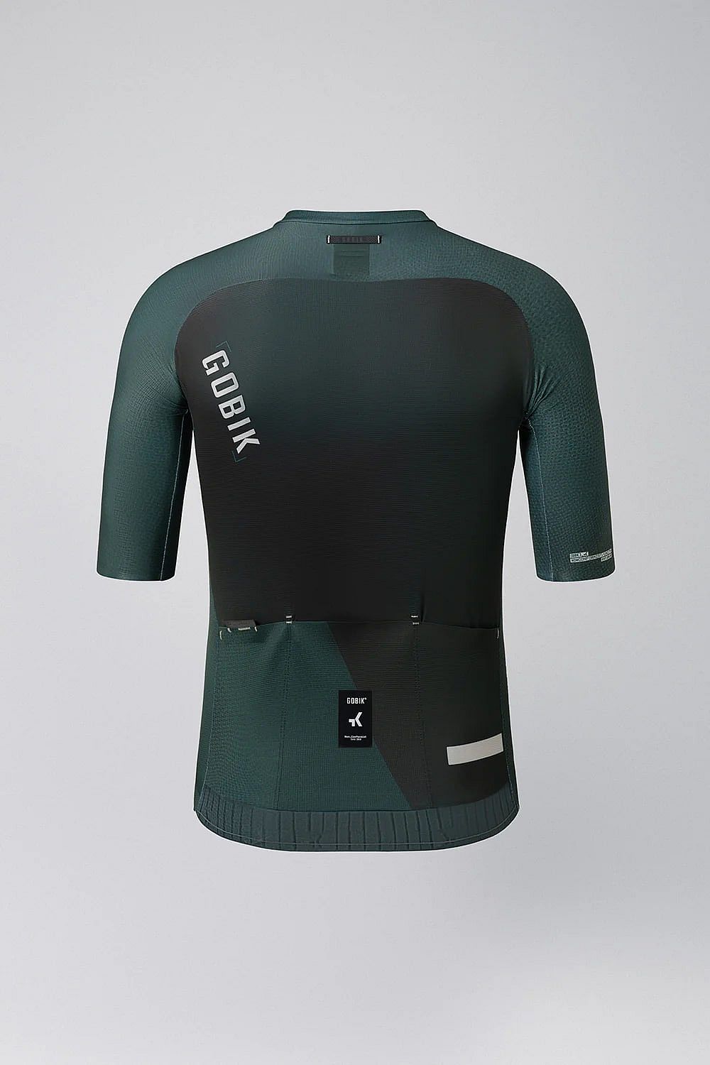114432-Gobik-Infinity-fietsshirt-korte-mouw-bunker-green-unisex-afbeelding-2