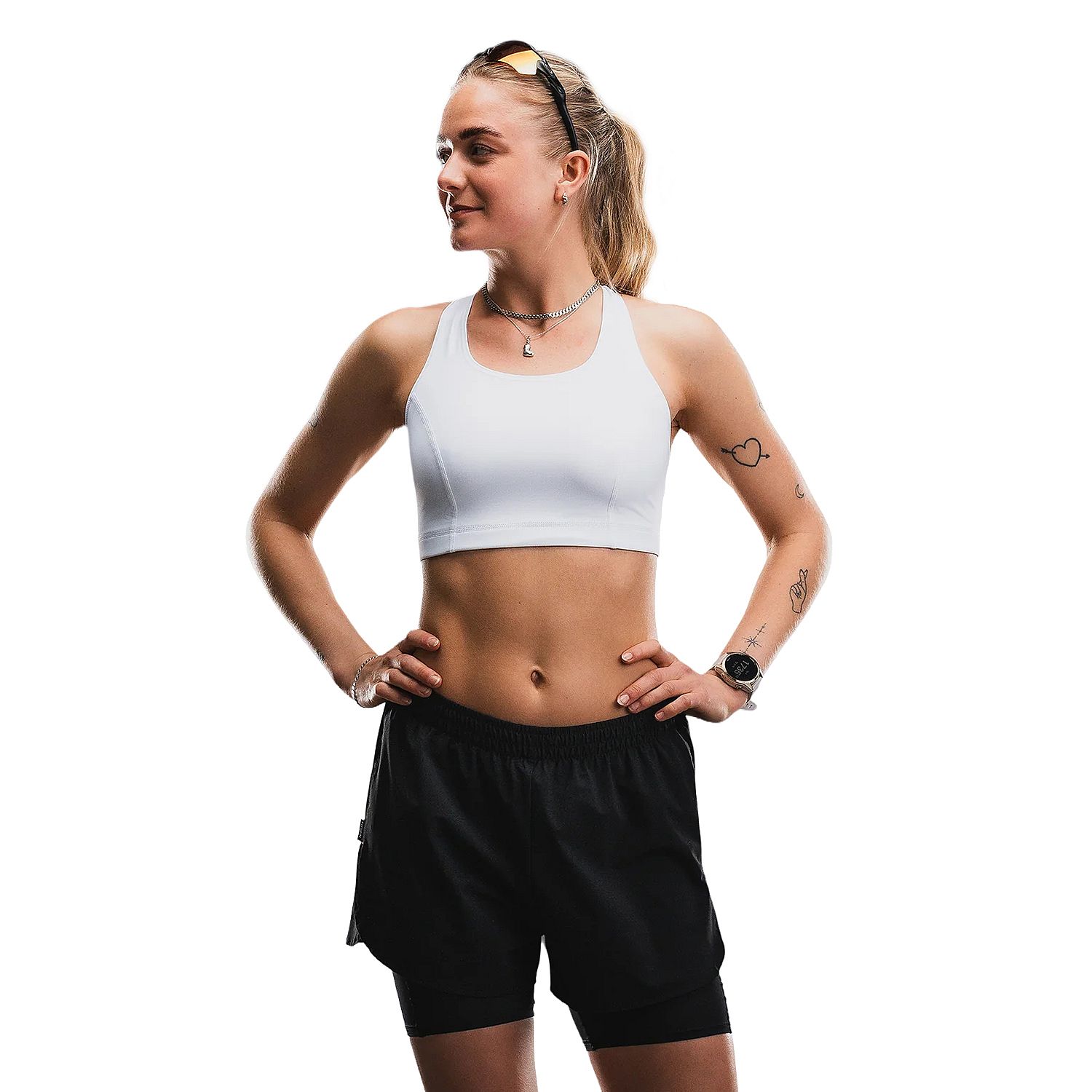 144550-Fusion-Tempo-One-Run-Shorts-dames-zwart-afbeelding-1