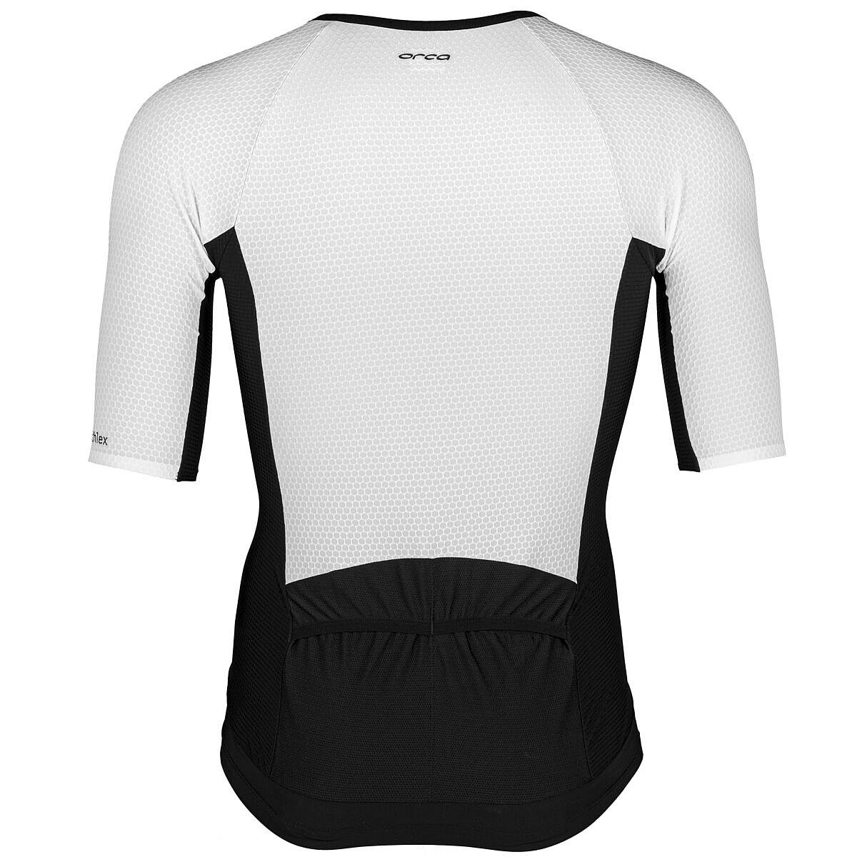 85087-Orca-Athlex-Sleeved-tri-top-korte-mouw-zwartwit-heren-afbeelding-2