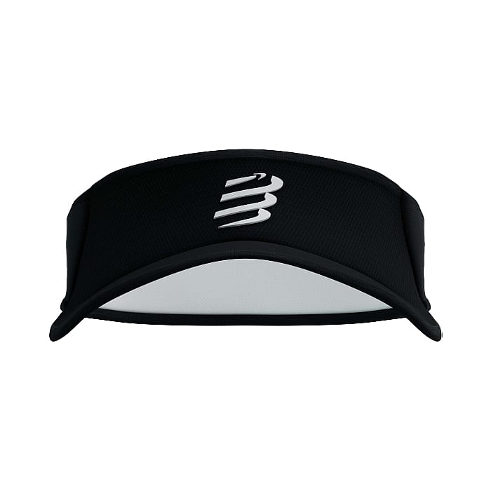 105223-Compressport-Ultralight-hardloop-visor-zwartwit-afbeelding-2