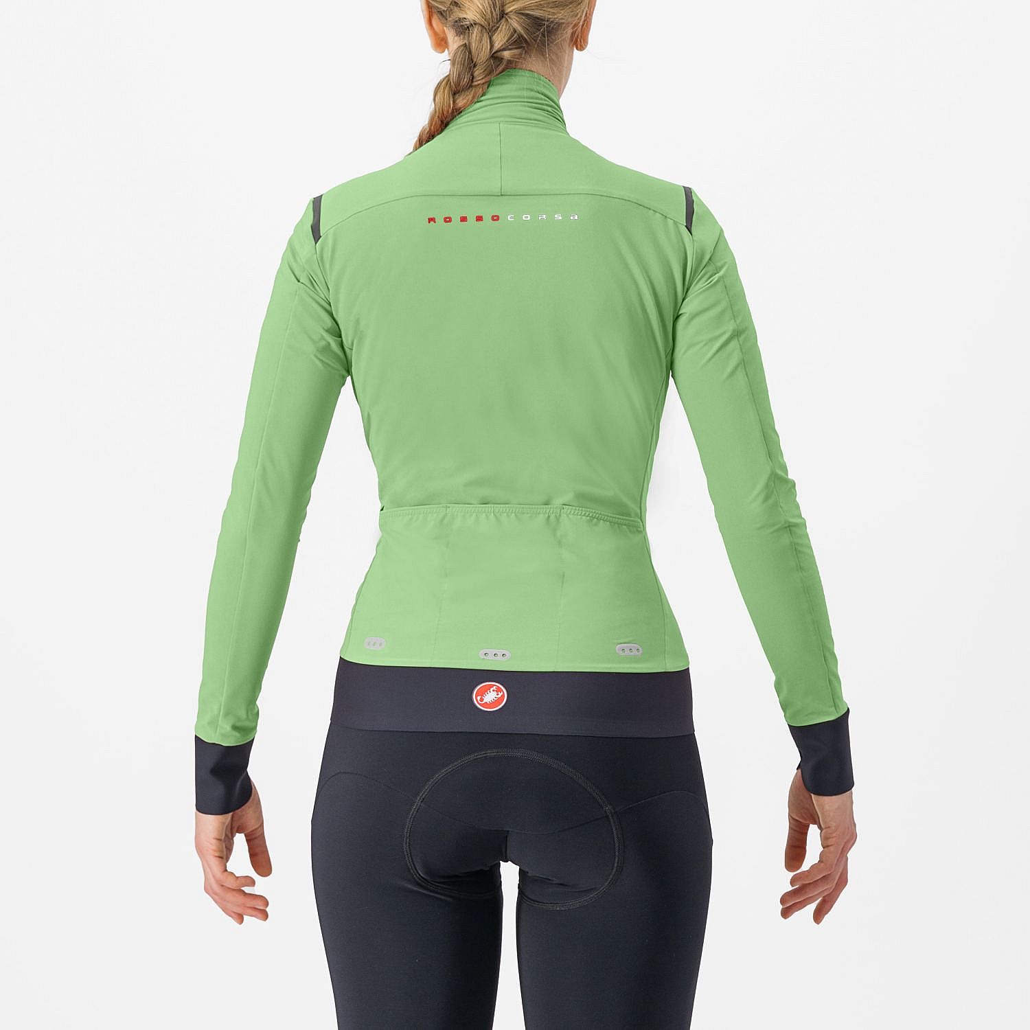 91824-Castelli-Alpha-Flight-RoS-lange-mouw-fietsjack-groen-dames-afbeelding-2