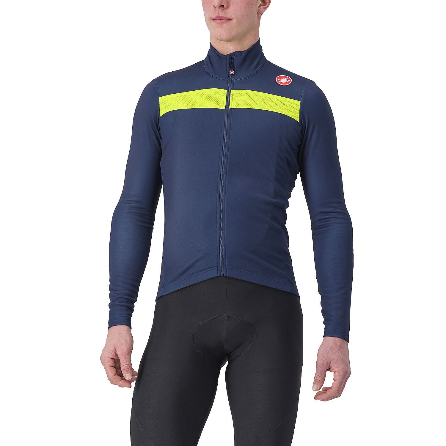 90820-Castelli-Puro-3-lange-mouw-fietsshirt-Belgisch-blauw-heren-afbeelding-1