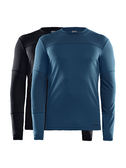 71733-Craft-Core-Dry-ondershirt-2-pack-lange-mouw-zwartblauw-dames-afbeelding-1