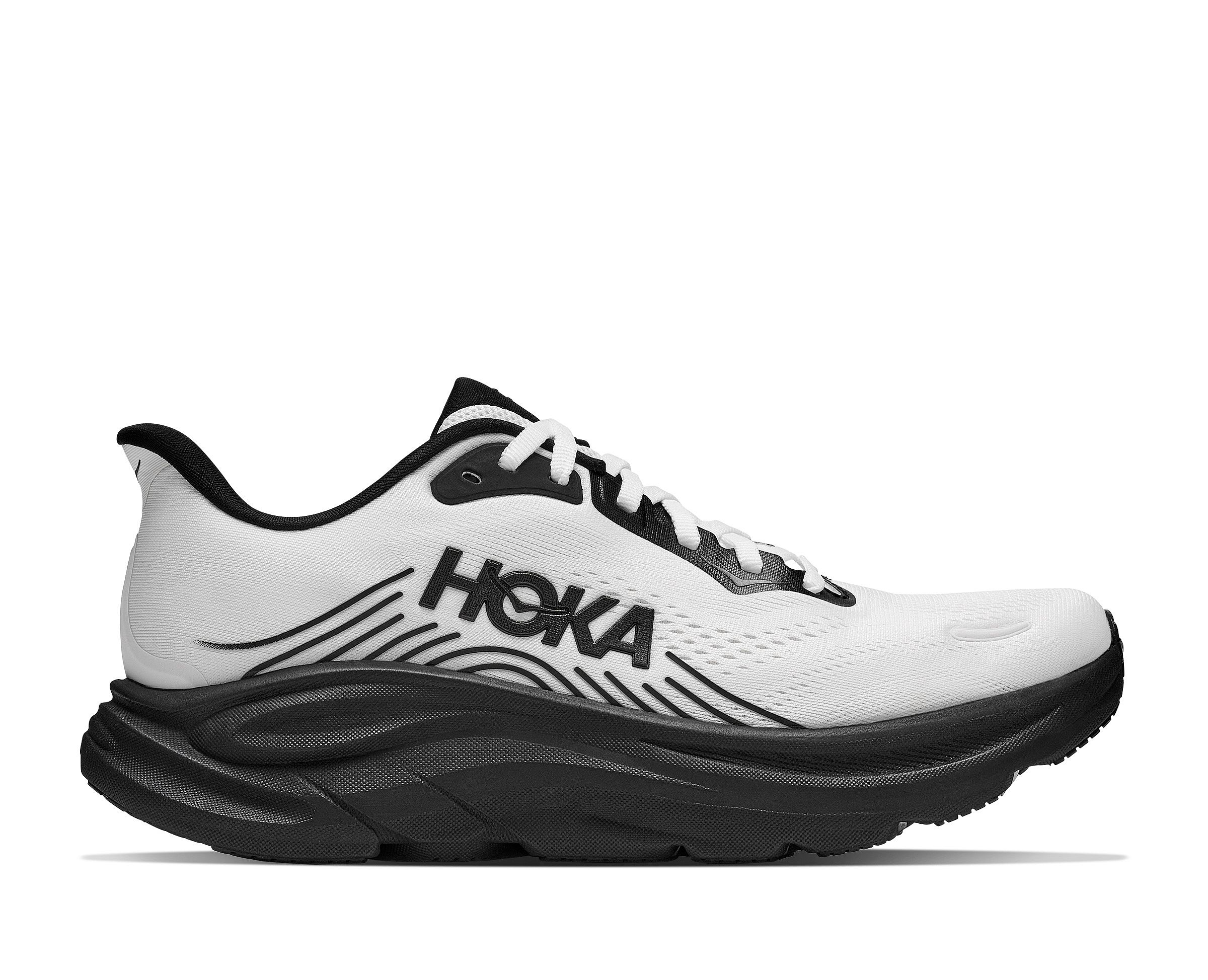 144876-Hoka-Clifton-11-hardloopschoenen-whiteblack-heren-afbeelding-1