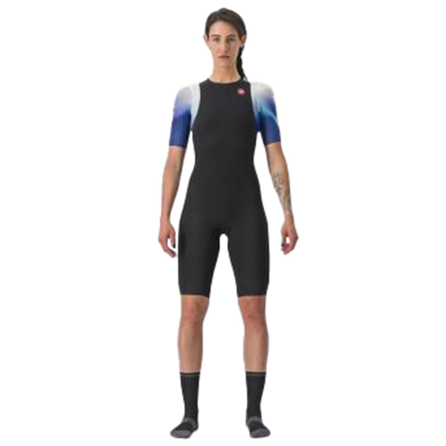 98315-Castelli-Elite-Swim-Skin-korte-mouw-zwart-dames-afbeelding-1