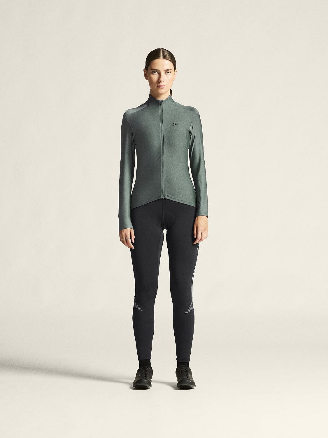 119926-Craft-Core-Bike-Essence-Jersey-lange-mouw-groen-dames-afbeelding-2