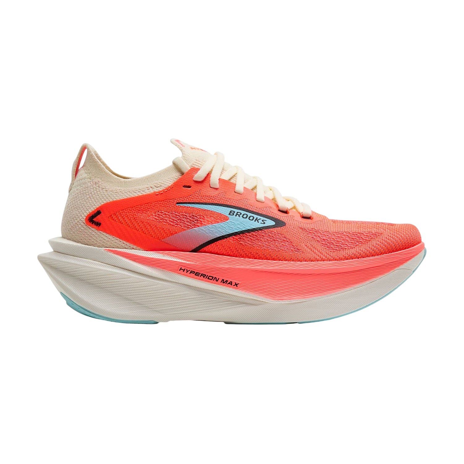 143934-Brooks-Hyperion-Max-3-hardloopschoenen-CoconutFiery-CoralAtomizer-dames-afbeelding-1