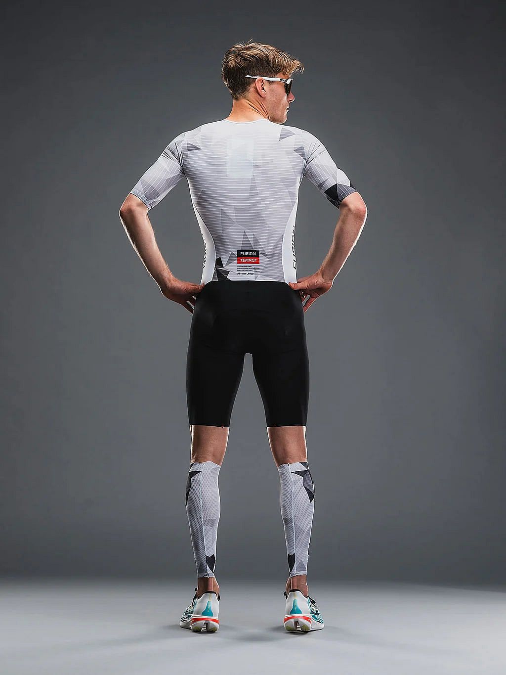 115808-Fusion-Tempo-Calf-Sleeves-carbon-unisex-afbeelding-7