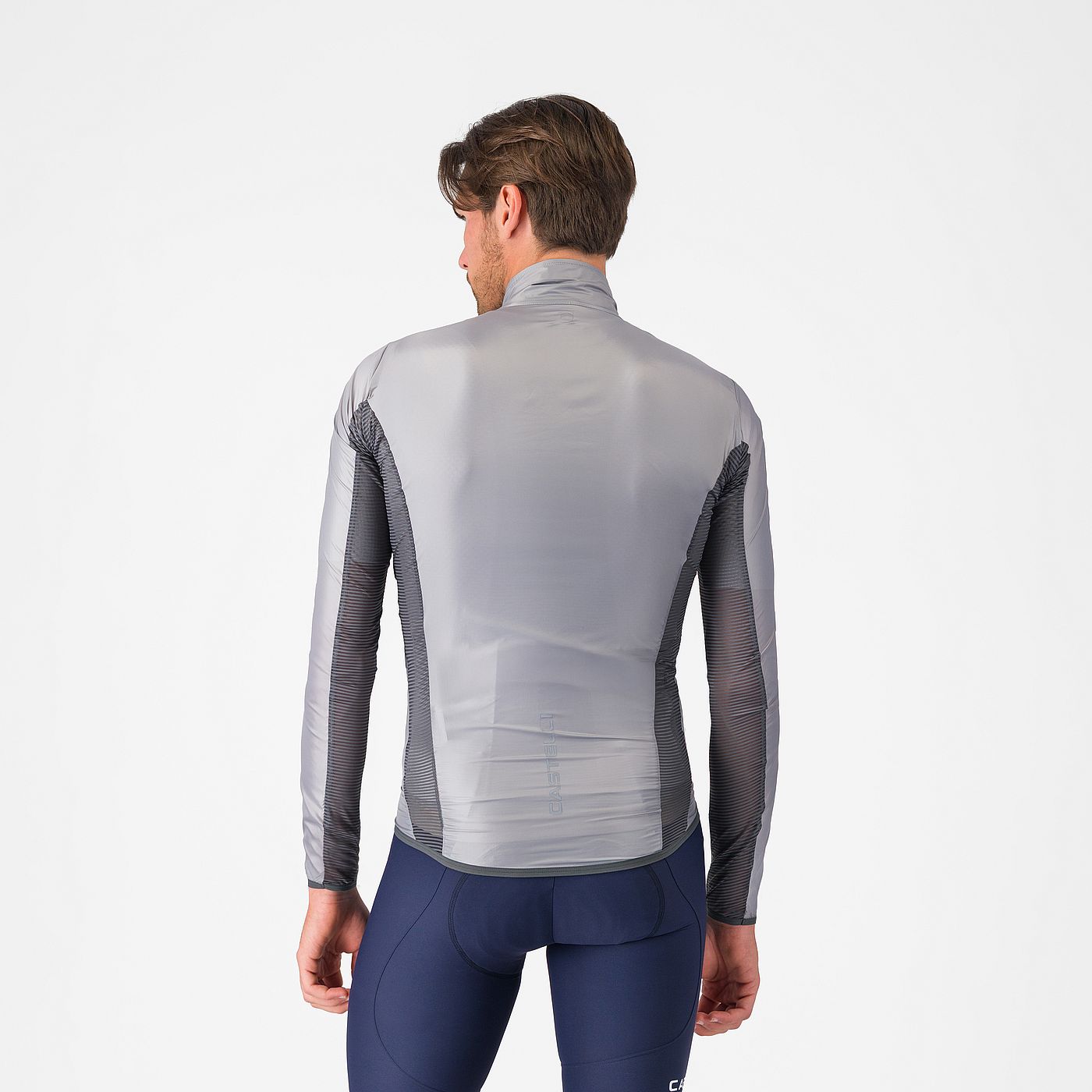 141006-Castelli-aria-shell-2-jacket-silver-graydark-gray-heren-afbeelding-2