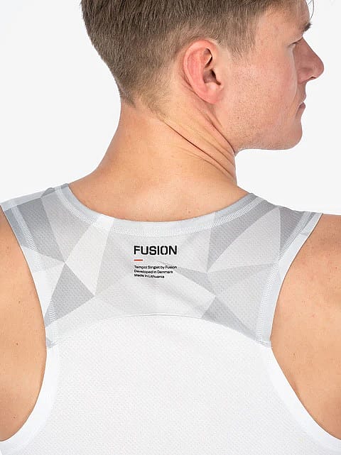 89619-Fusion-Tempo-Run-Singlet-witgrijs-heren-afbeelding-2