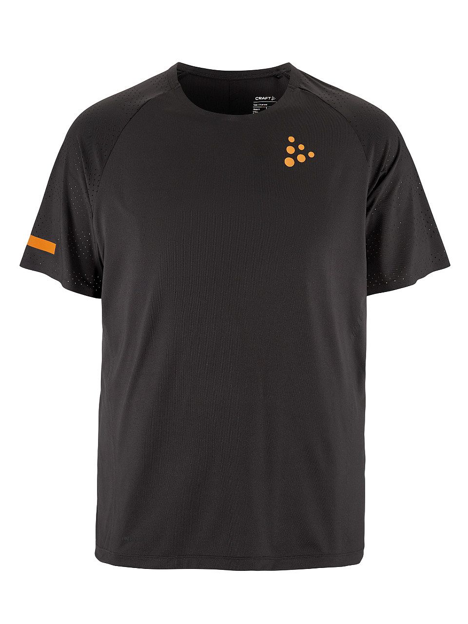 114758-Craft-PRO-Hypervent-hardloopshirt-korte-mouw-2-zwart-heren-afbeelding-1