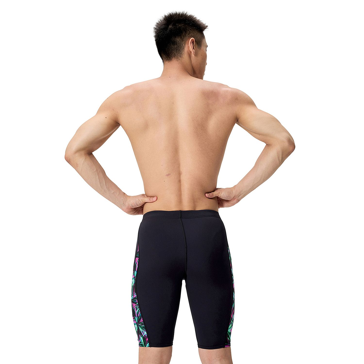 144298-Speedo-Spliced-Printed-jammer-Firework-BurstBlack-heren-afbeelding-4