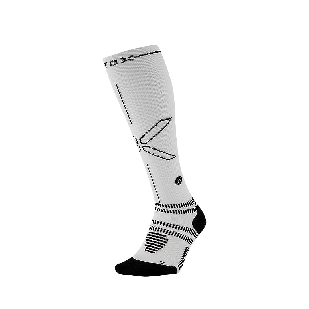 116197-Stox-Running-Socks-witzwart-dames-afbeelding-1