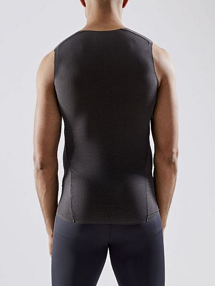 59921-Craft-Pro-Dry-Nanoweight-mouwloos-ondershirt-zwart-heren-afbeelding-3