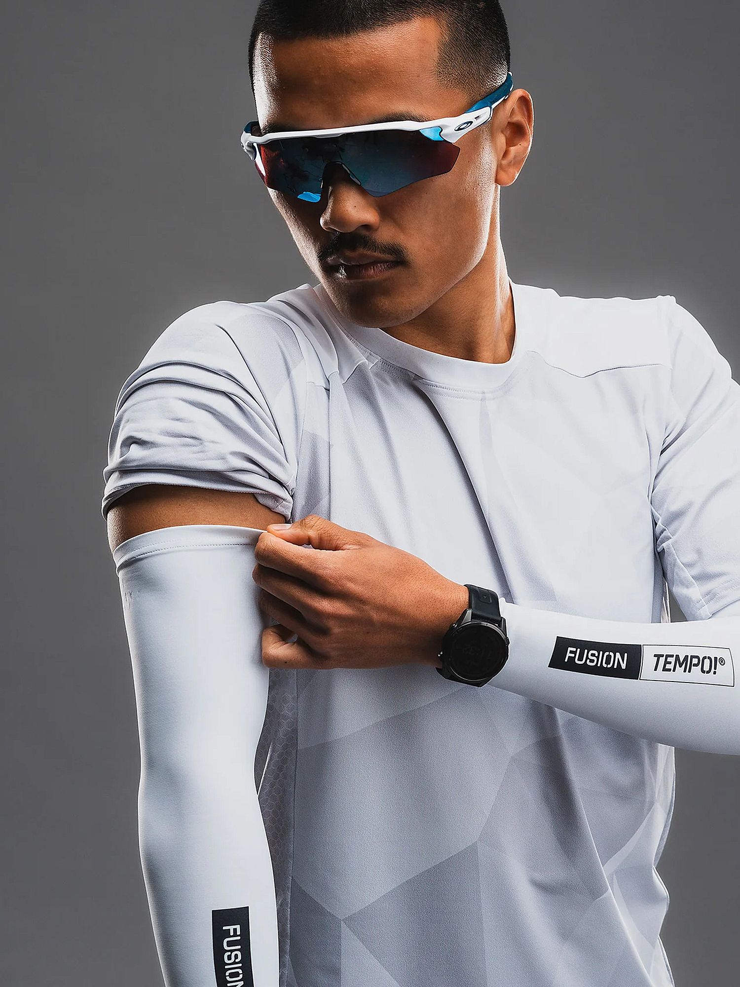 144556-Fusion-Tempo-Run-Sleeves-heren-wit-afbeelding-3