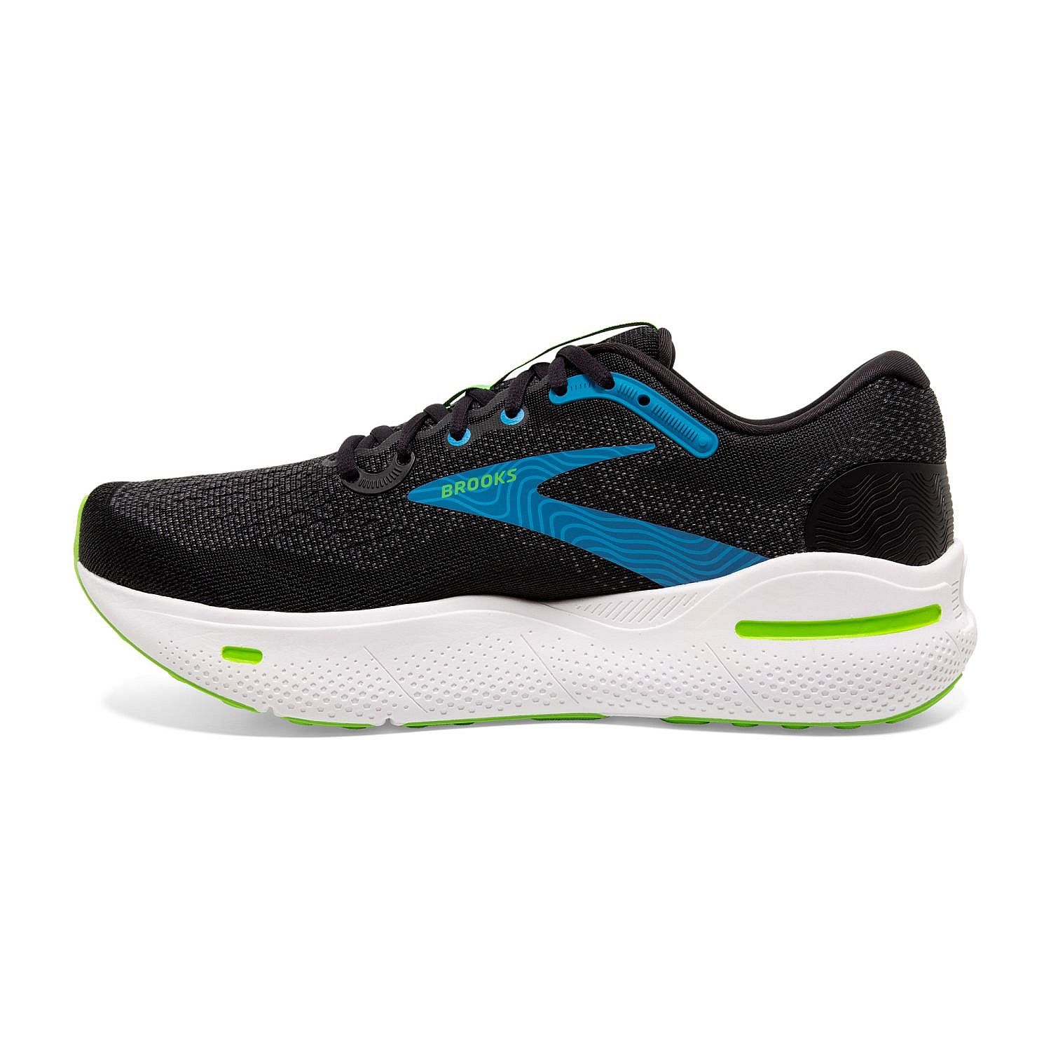 96750-Brooks-Ghost-Max-hardloopschoenen-zwartblauw-heren-afbeelding-1
