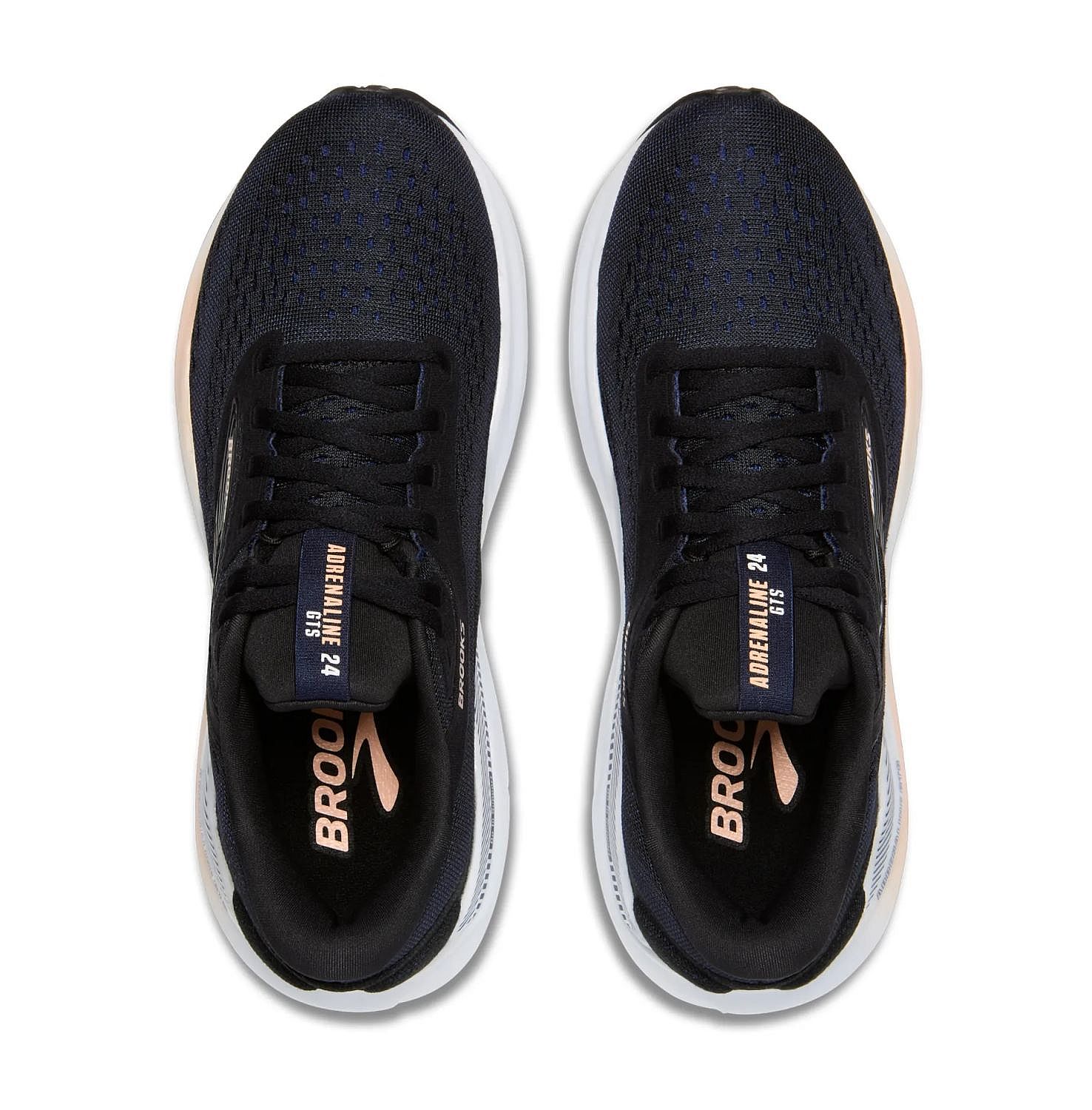 107122-Brooks-Adrenaline-GTS-24-hardloopschoenen-blackpeachpeacot-dames-afbeelding-4