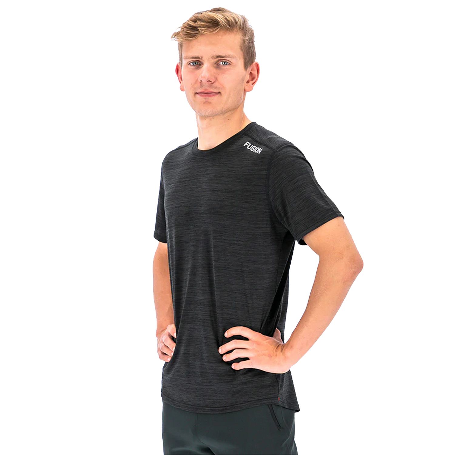 88833-Fusion-C3-T-shirt-zwart-heren-afbeelding-1