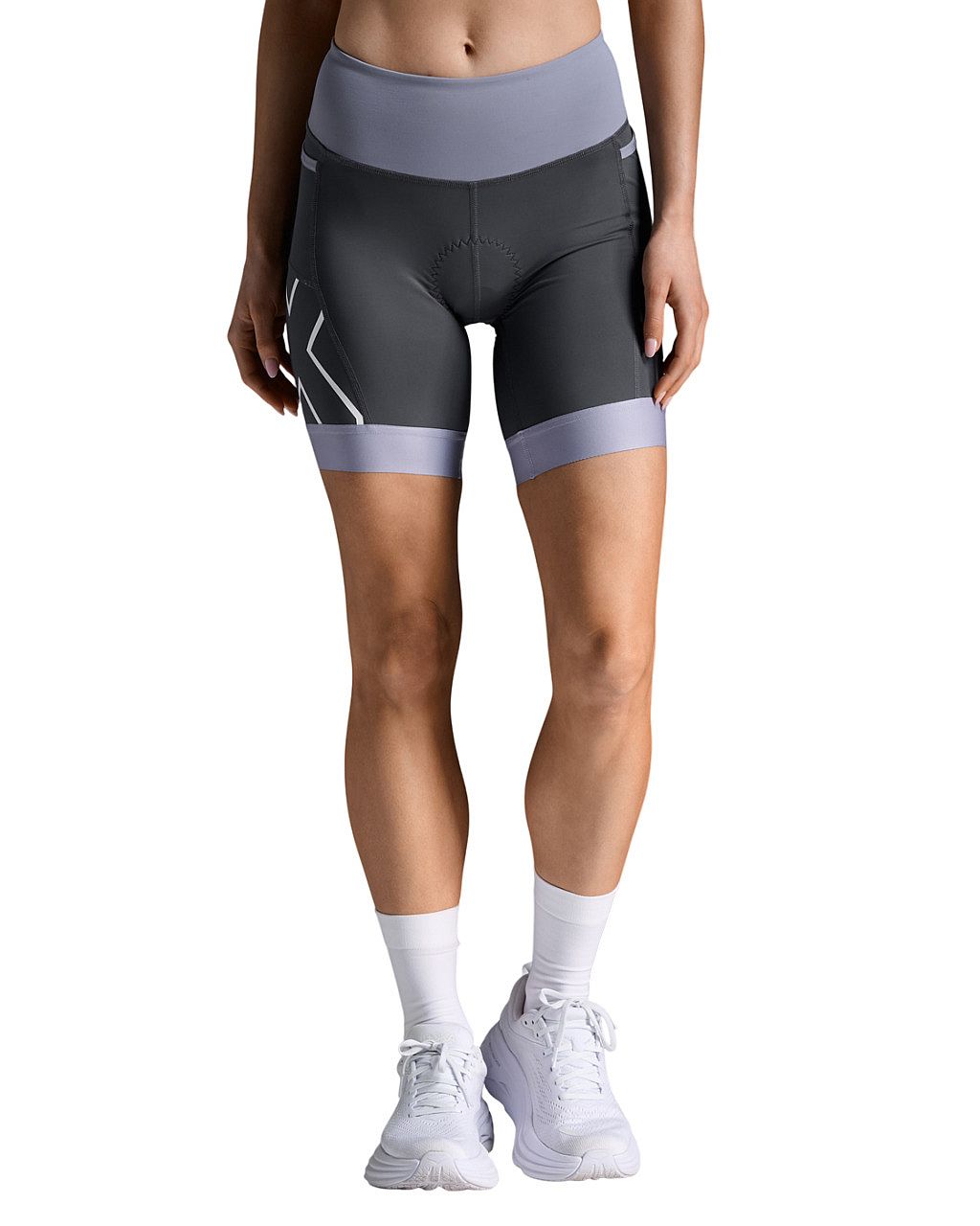 112724-2XU-Core-Tri-6-Inch-Shorts-Digitial-LilacTurbulence-Dames-afbeelding-1