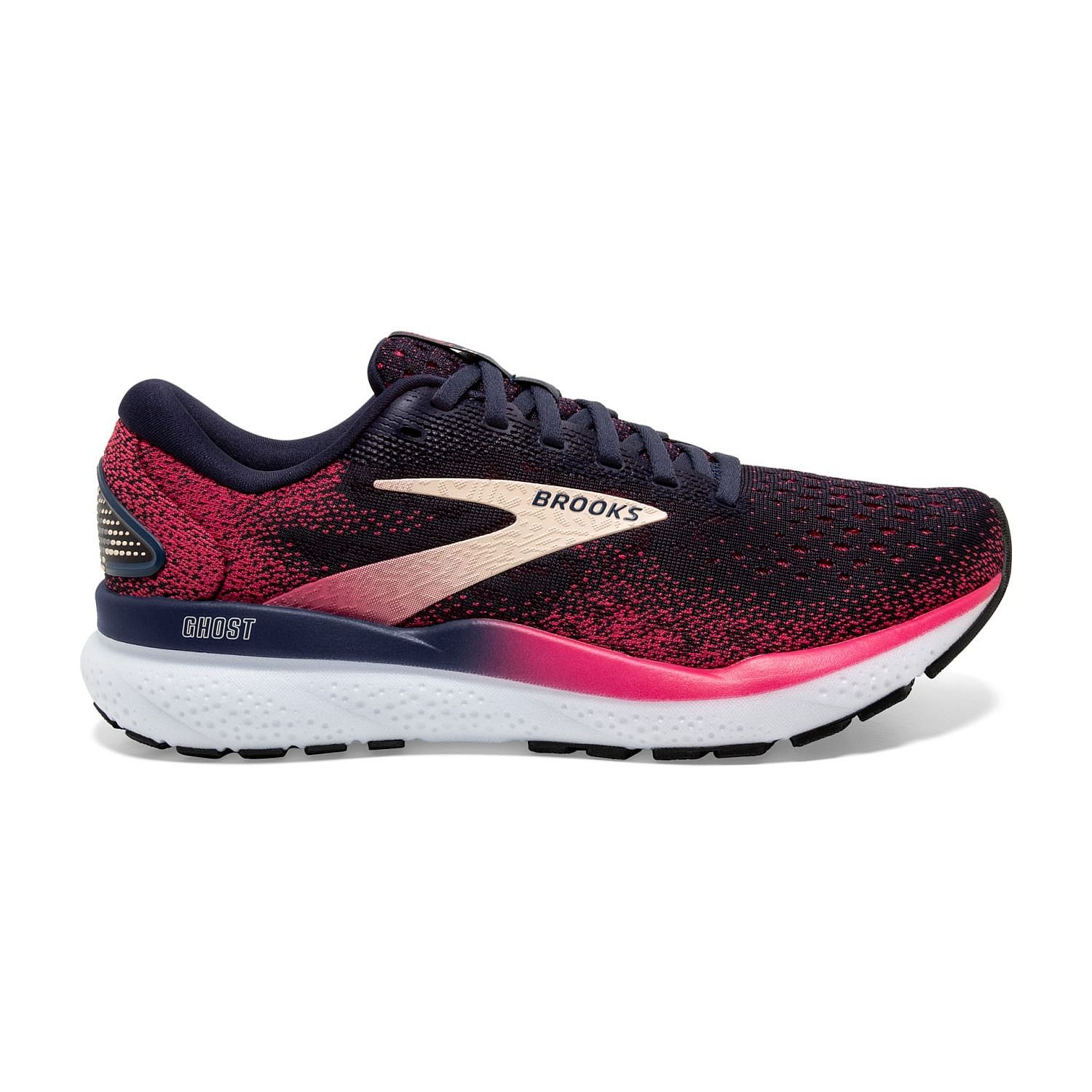 101975-Brooks-Ghost-16-hardloopschoenen-zwartrood-dames-afbeelding-1