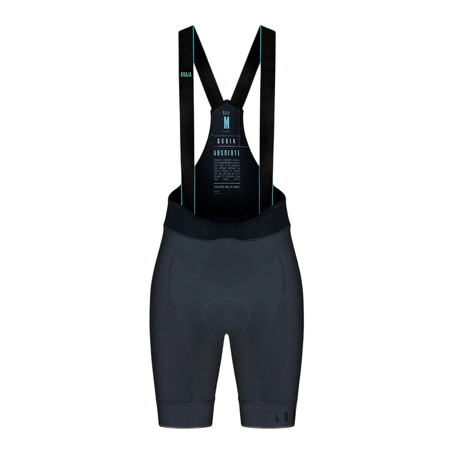 115479-Gobik-Absolute-5.0-bibshort-slate-gray-dames-afbeelding-1