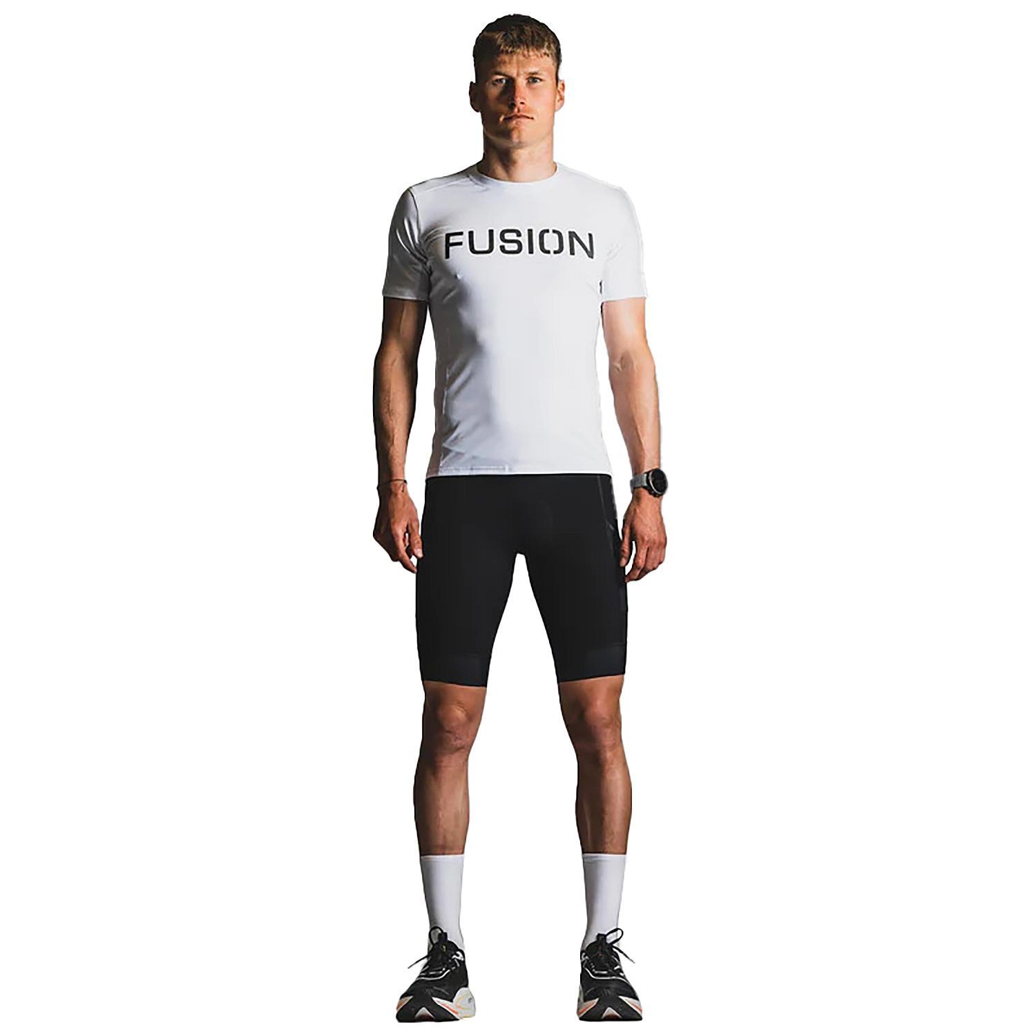 90942-Fusion-Tempo-Tri-Tights-zwart-unisex-afbeelding-1